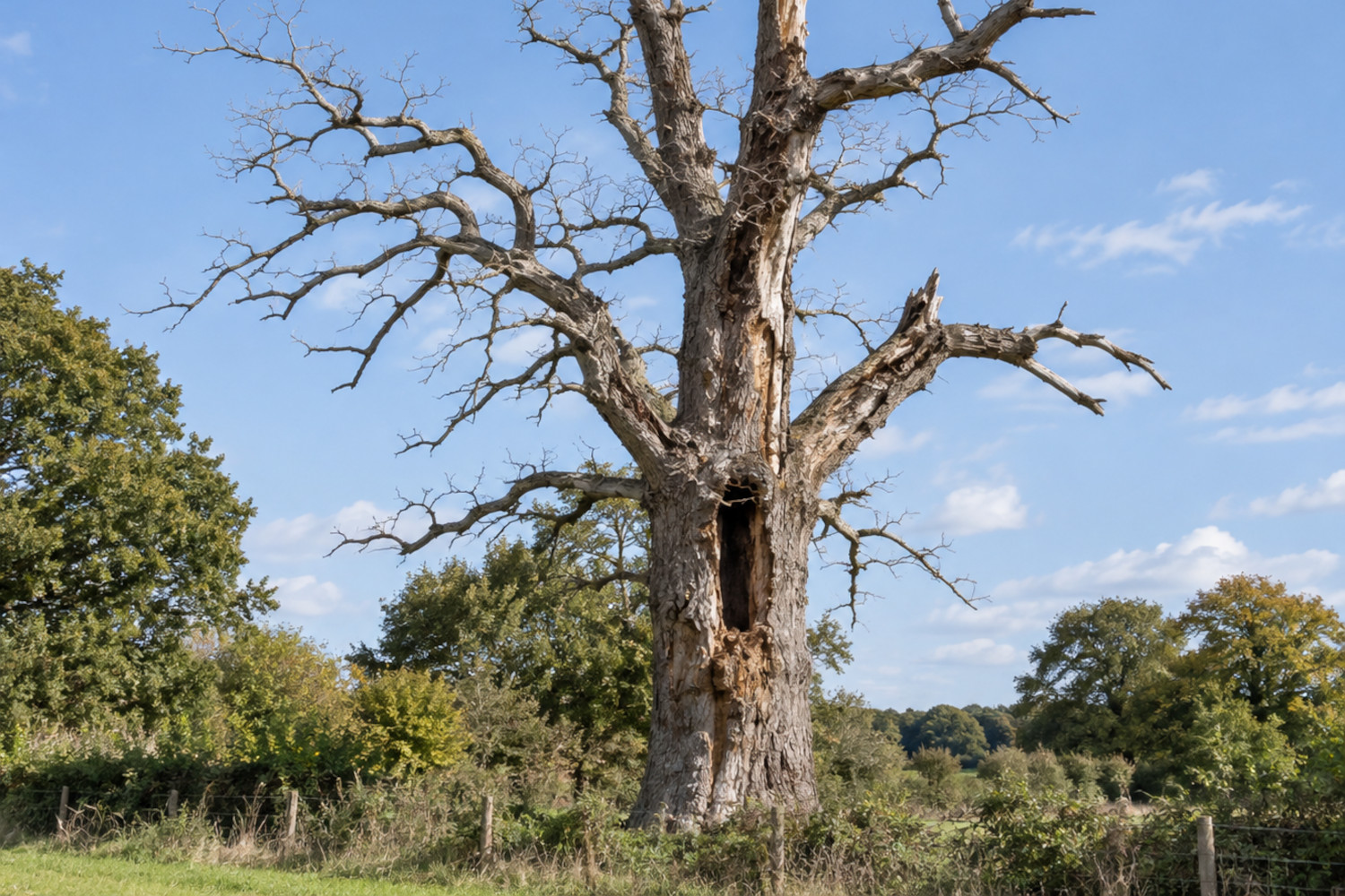 Dying tree in Langford
